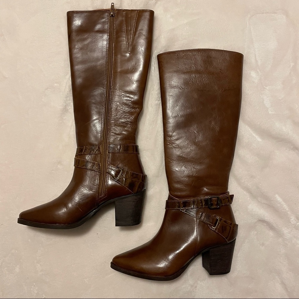 NWOT Matisse Brown Leather Boots